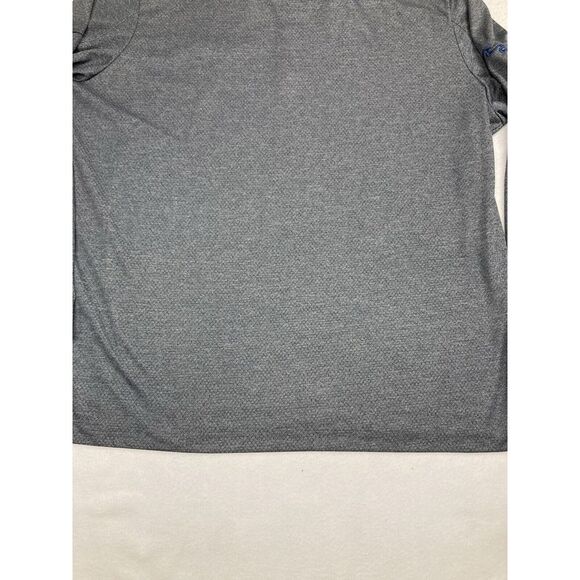 Nike Dri Fit Gray Long Sleeve Quarter Zip Performance Wicking Sweater Mens XXL - Picture 9 of 11